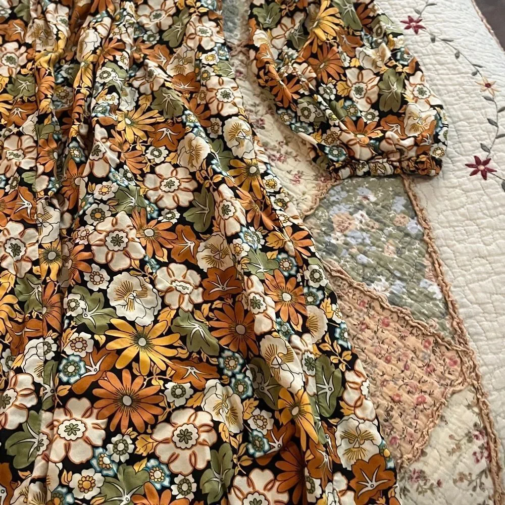 Zara floral dress